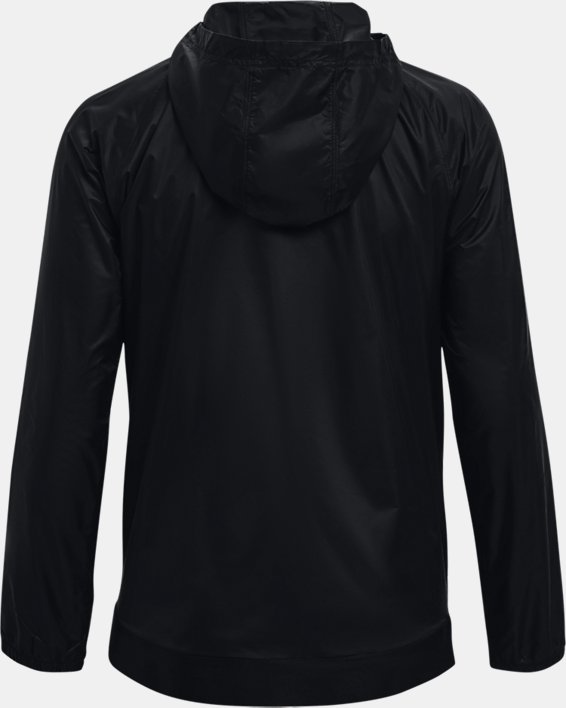 Women's UA Woven Reversible Full Zip, Black, pdpMainDesktop image number 5